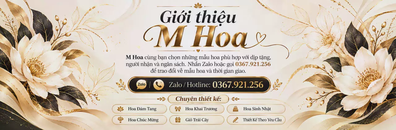 Ảnh bìa Shop hoa tươi Xã An Bình Phú Thọ - Từ lời nhắn đến món hoa vừa ý